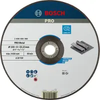 Bosch AFBRAAMSCHIJF GEBOGEN METAL A 30 T, 230 X 8 MM