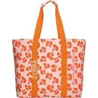 Zebra trends Sally Beach Cooling Bag pink cheetah
