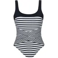 Sunflair Badpak zwart / wit