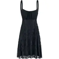 Black premium by emp Midi-jurk - Alone In The Dark - S tot 5XL - voor Vrouwen - zwart - Maat M