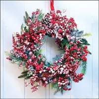Ambiente - Lunch servetten - Frozen Wreath