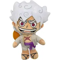 Barrado One Piece Luffy Gear 5 Limited 3d Edition 34 Cm Teddy Grijs Kinderen