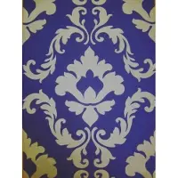 BN Wallcoverings Barok paars goud glim vlies behang 46740