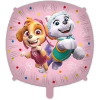 GoDan S.A Nickelodeon - - Folie ballon - Roze - 46Cm - Leeg - Skye & Everest.