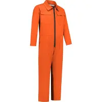 Dapro Kids - Jongens en Meisjes - Kinderoverall - Maat 116 - Oranje