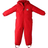 BMS kinderen/peuter-sneeuwpak Babytodd's Softlan Sorona rood
