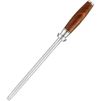 HEZHEN Diamanten slijpstaaf van de B30R Damascus Series - Diamanten coating op koolstofrijk staal - Messenslijper