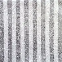Ambiente - Lunch servetten - Elegance Stripes Silver