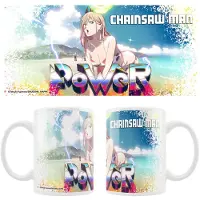Sakami Merchandise Chainsaw Man Ceramic Mok / Beker Power Cups & Mok / Bekers