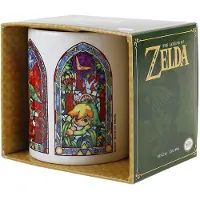The Legend of Zelda - Gaming Kop - Stained Glass - voor Geen - wit - Maat Standard