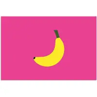 PosterMonkey Poster 180x120 cm - Banaan - Geel - Fruit - Posters - Kamer decoratie - Wanddecoratie woonkamer - Muurdecoratie slaapkamer XXL