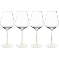 Villeroy & Boch Manufacture Rock rodewijnglas 47 cl 4-pack Helder-wit