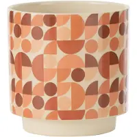 J-Line Bloempot trivial keramiek mix large