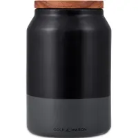 Cole and mason Voorraadbus Cole & Mason Hinxton Medium Ceramic Black/Grey