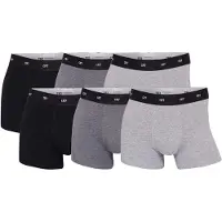 Cr7 - Cristiano Ronaldo Boxershorts lichtgrijs / grijs gemêleerd / zwart
