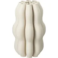 J-Line Vaas naos keramiek beige large