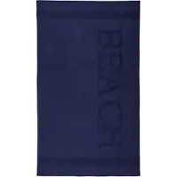 Lucca Beach Strandlaken Navy (100x200 cm)