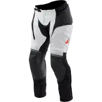 Dainese Super Adventure Absøluteshell Waterdichte Zwart Glacier Grijs Rood Textiele Motorbroek Maat 50