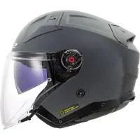 LS2 OF603 Infinity II Solid, jethelm ,Mat-Grijs ,3XL