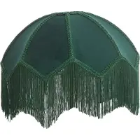 Light & Living Kap Ø35x26 cm MALACIA velvet groen