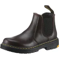 Dr. Martens Meisjes Boots 2976 K - Bruin - Maat 30