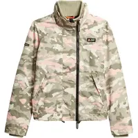Superdry Tussenjas 'Mountain' crème / groen / pink