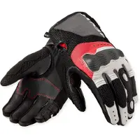 REV'IT! Blaze, handschoenen ,Zwart/Wit/Rood ,3XL