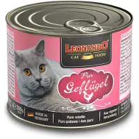 Leonardo Puur Pluimvee Natvoer voor katten
