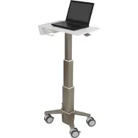 Ergotron CAREFIT SLIM LAPTOP CART PC/monitor-trolley Aantal monteerbare displays: 1 Display(s) Grijs