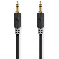 Nedis 3,5 mm naar 3,5 mm 3 Meter Grijs
