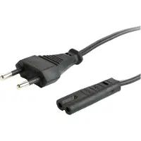 Gembird Netsnoer (C7) zwart, 1.8 meter