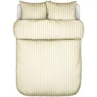 Marc O'Polo Dekbedovertrek Steffe Wood Tan Percal-240 x 200 / 220 cm | Lits-Jumeaux
