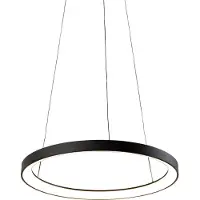 Paul Neuhaus Ronde Hanglamp Hoop Zwart