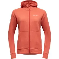 Devold - Women's Everyday Zip Hoodie - Merinovest S, rood