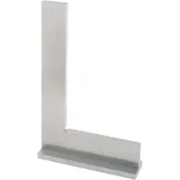 Format Aanslagwinkelhaak DIN875/0B 200x130mm roestvrij