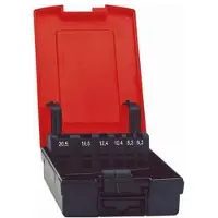 Format Kunststof cassette leeg voor maten 6,3-25mm