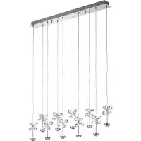 Stars of Light Hanglampe , Pianopoli, dimbare, Metallic, Eetkamer, Roestvrij staal, Designer