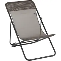 Lafuma Maxi Transat - Strandstoel - Verstelbaar - Inklapbaar - Graphite