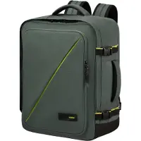 American Tourister Laptoptas kaki / neongroen / donkergroen / zwart