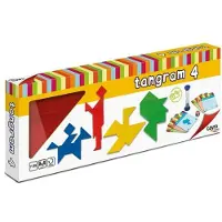 Cayro 4 Houten Tangram Bordspel