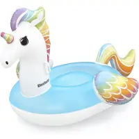 Bestway Opblaasfiguur zwembad | | Eenhoorn (Ride-on, 163 x 110 cm)