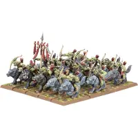 Games Workshop Warhammer ToW - Orc & Gobelin : Gobelins Chevaucheurs de Loups (Plastic)