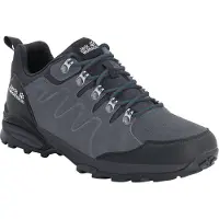 Jack Wolfskin Wandelschoen Men Refugio Texapore Low Grey Black-Schoenmaat 44