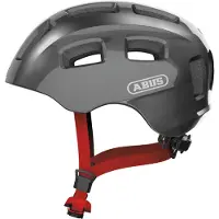 ABUS Fietshelm YOUN-I 2.0 sparkling titan M - 52-57 cm - zilver - Geschikt voor gebruik op elektrische fietsen - stadsfietsen - 260 g
