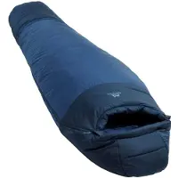 Mountain Equipment Klimatic III Women's Blue Sleeping Bag || Maat: Regular - Rits Rechts
