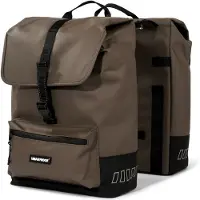 URBAN PROOF cargo dubbele fietstas 38 liter bruin