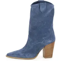 Evita Cowboylaarzen 'GAIA' donkerblauw