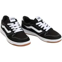 Vans Ryland Suède Canvas Sneakers, Zwart