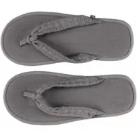 Abyss & Habidecor Badstof Badslipper Pousada Gris-Schoenmaat 35 - 38