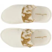 Abyss & Habidecor Badstof Badslipper Sauvage Gold-Schoenmaat 38 - 40